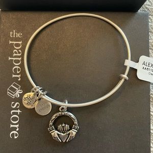 Alex and Ani Claddagh bracelet